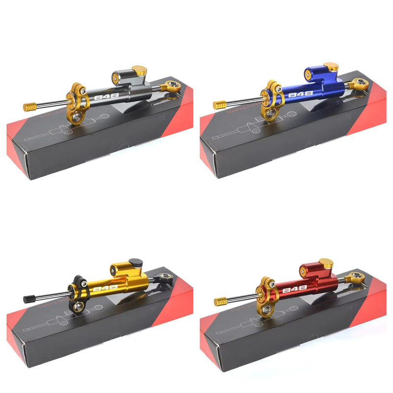 Steering Damper Stabilizer Kit Cnc - FOR DUCATI 848 2007-2013 2008 2009