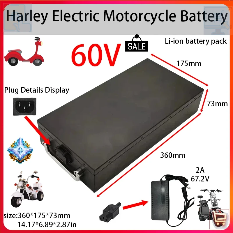 60V 20Ah-60Ah High Capacity Li - 72V 30Ah Lifepo4 Battery Pack review and price