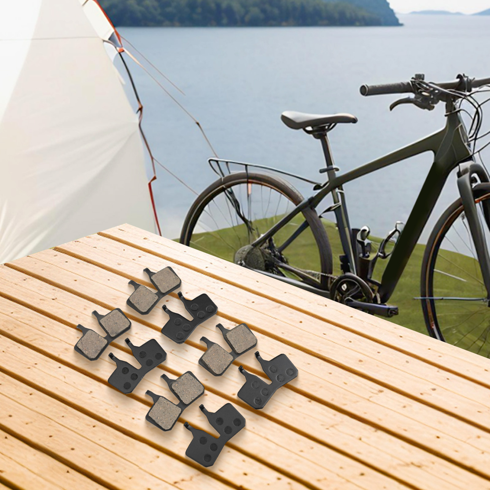 4Pairs Bike Brake Pads For Mag - Magura Mt5E Hydraulic Disc Brake review and price