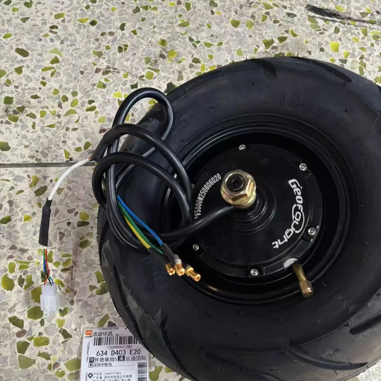 60V 72V 4000W 5000W JL Electri - 60V 5000W Brushless Hub Motor review and price