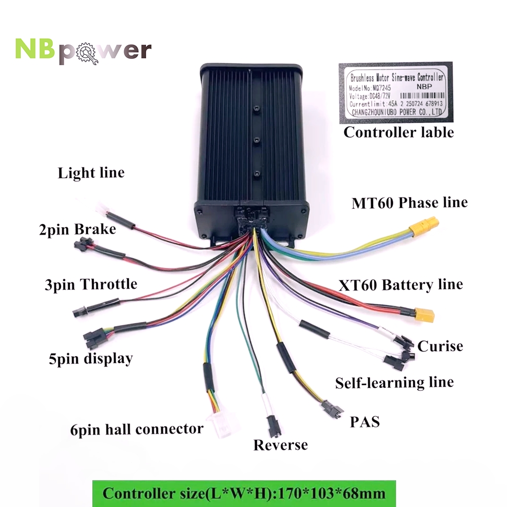 Dual Mode NBpower 48V/72V 45A  - 72V 45A Dual Controller review and price