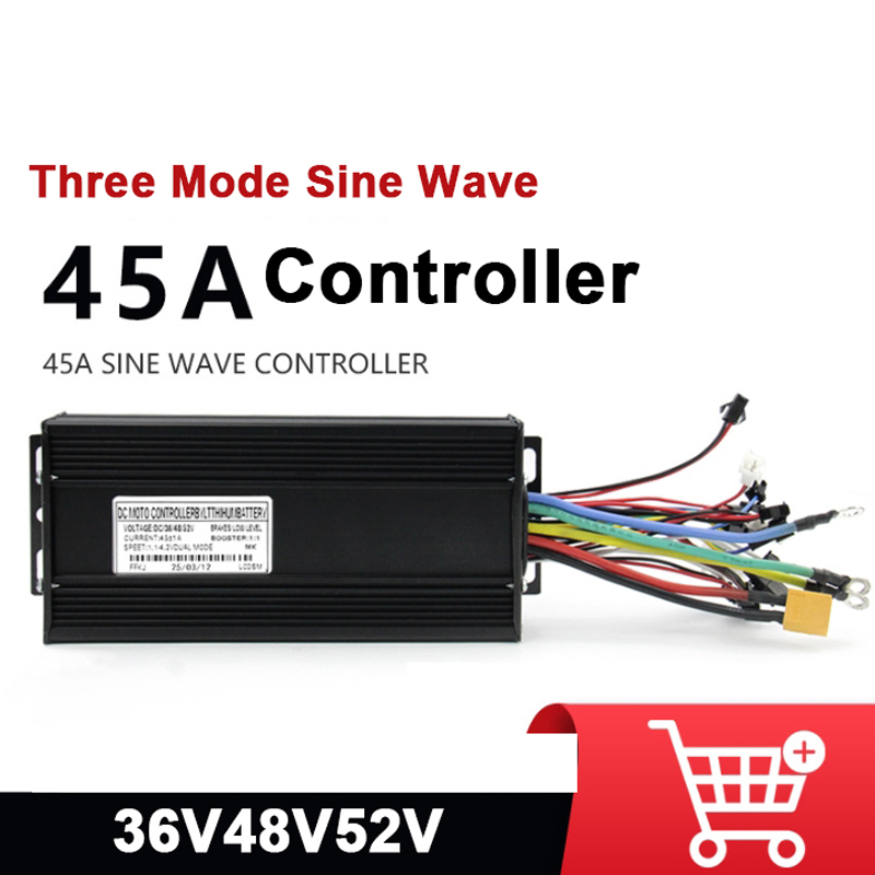 15-Tube Three Mode 45A SineWav - 72V 45A Dual Controller review and price