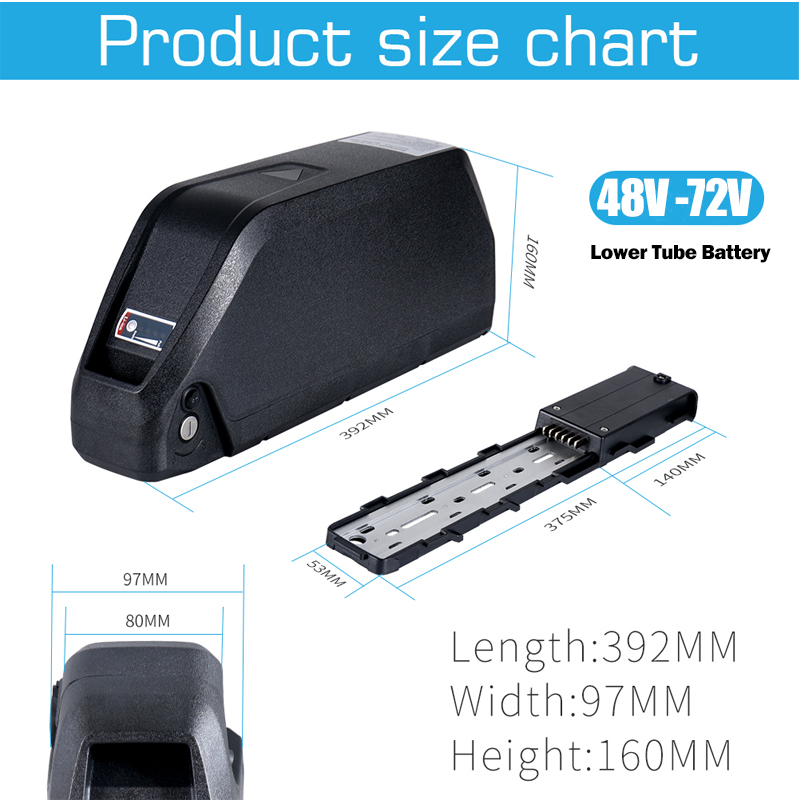 48V 30AH Electric Bike Battery - 60V 30Ah 21700 Battery Pack review and price